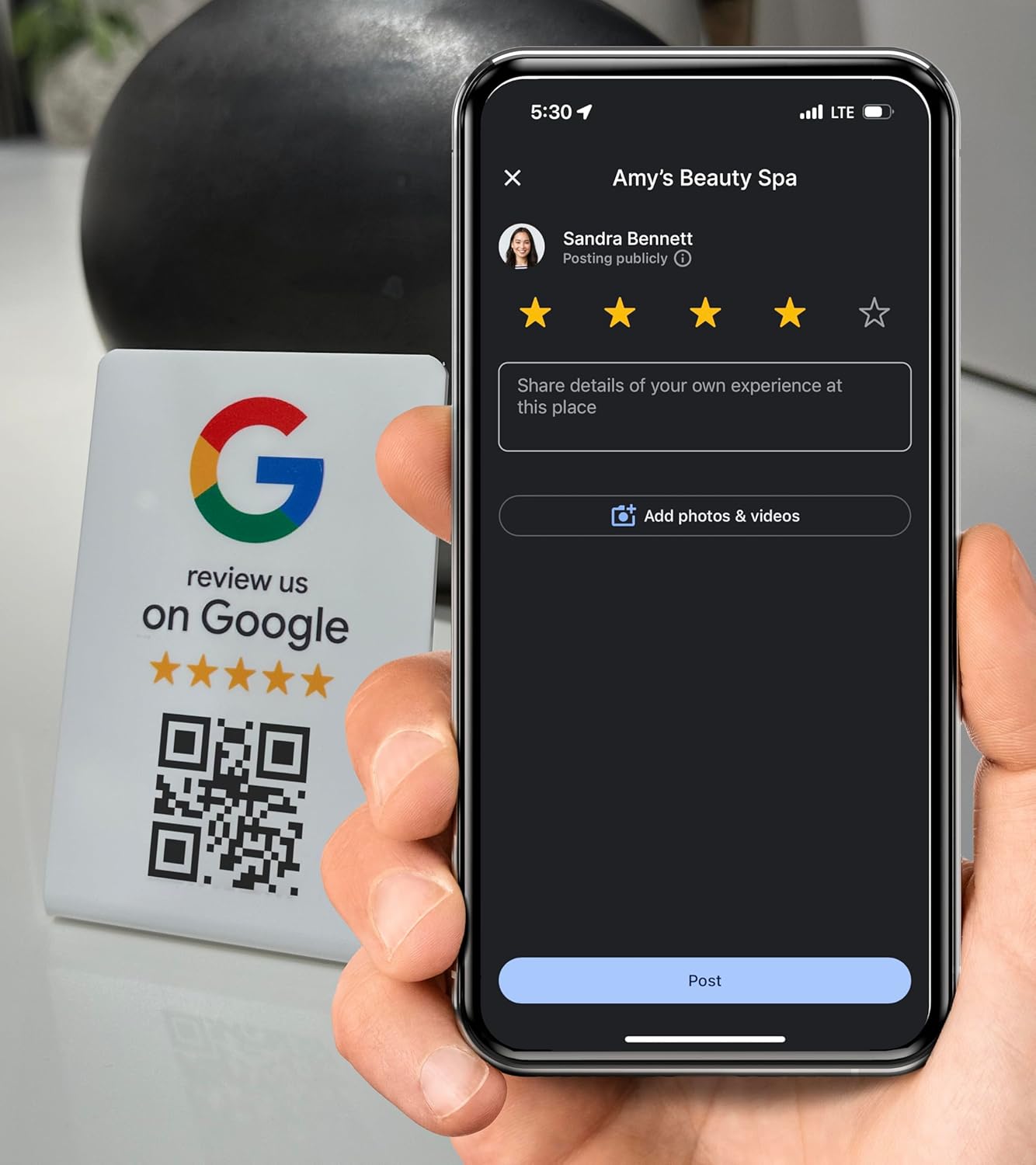 NFC Business Stand