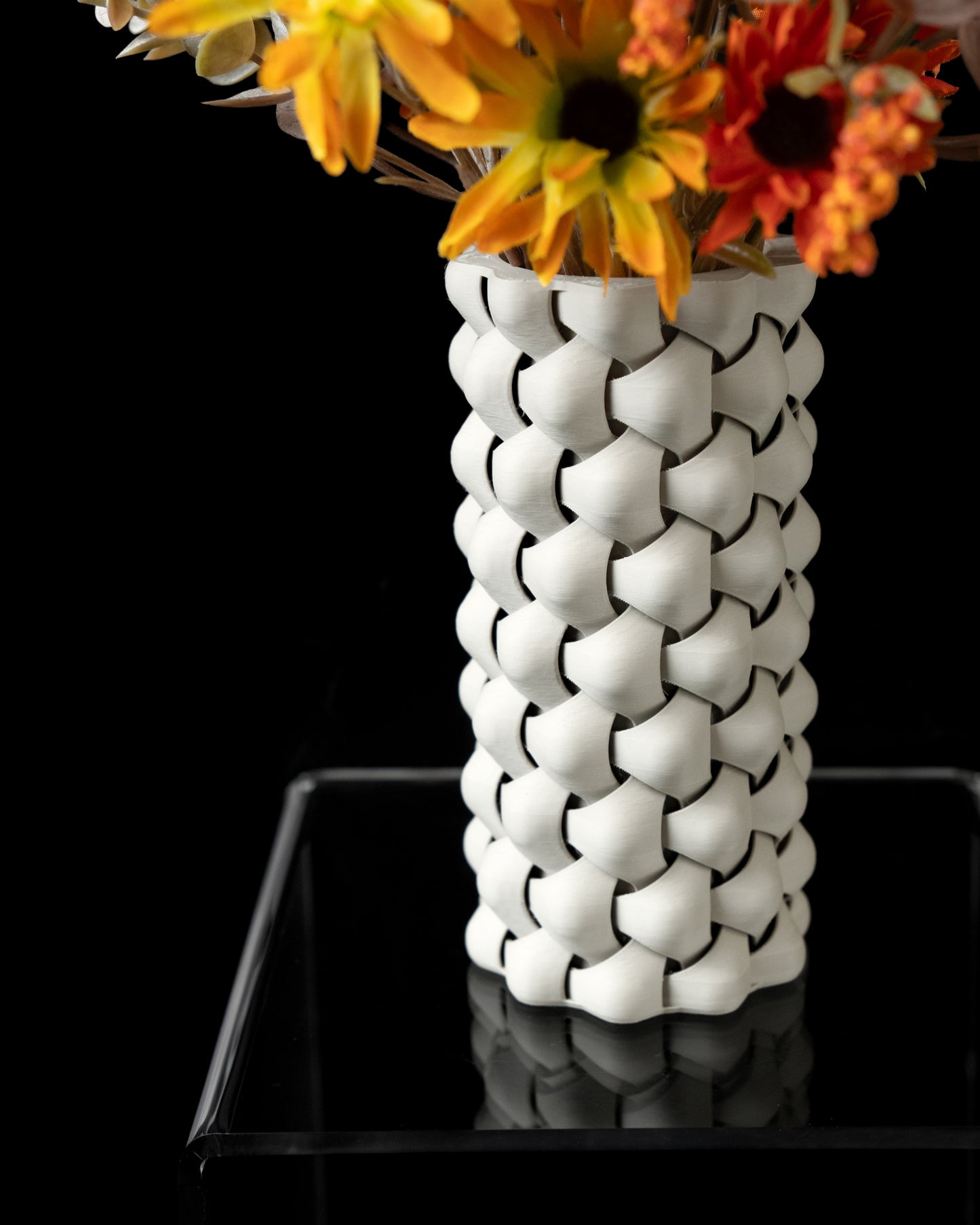Tri-Weave Flower Vase