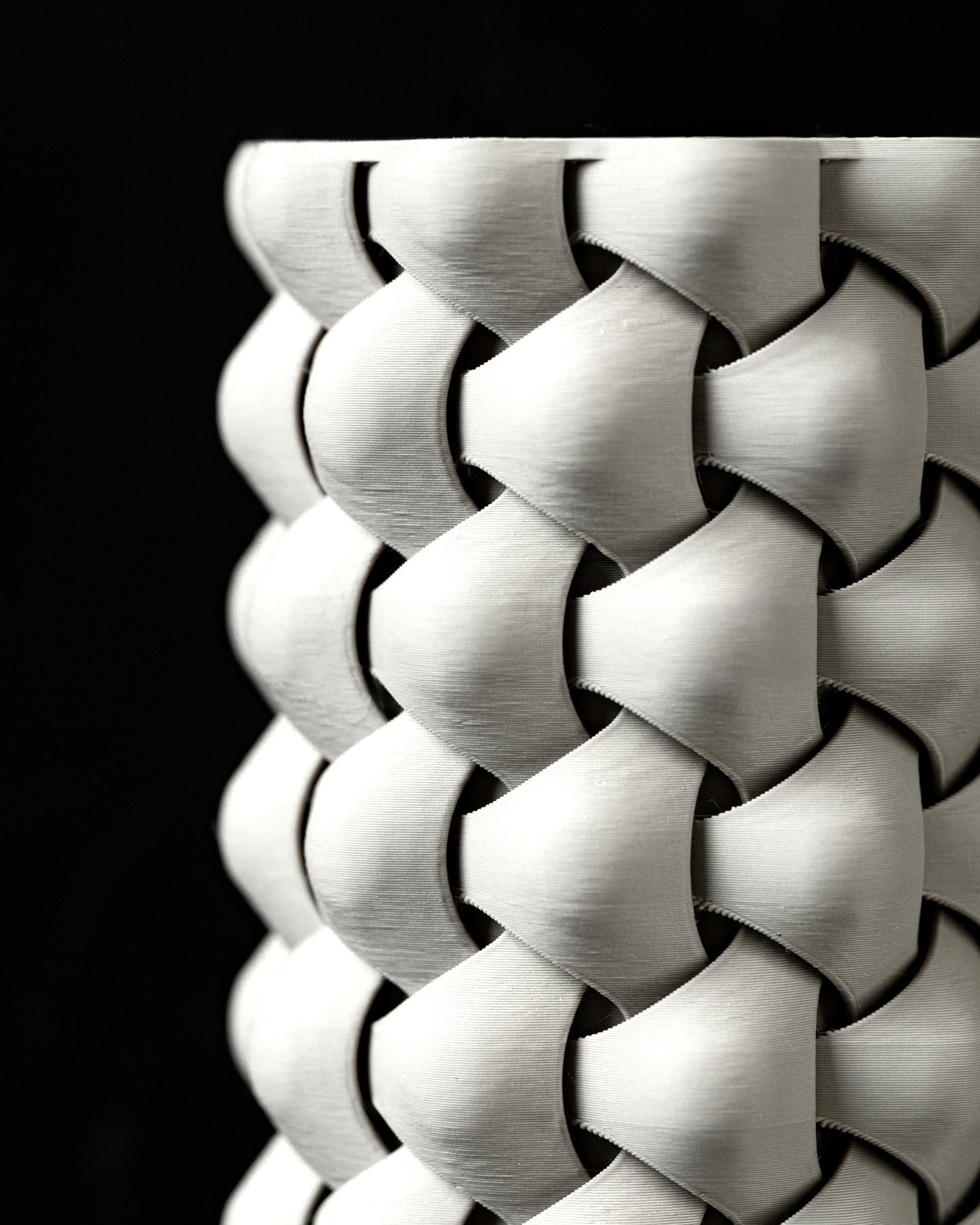 Tri-Weave Flower Vase