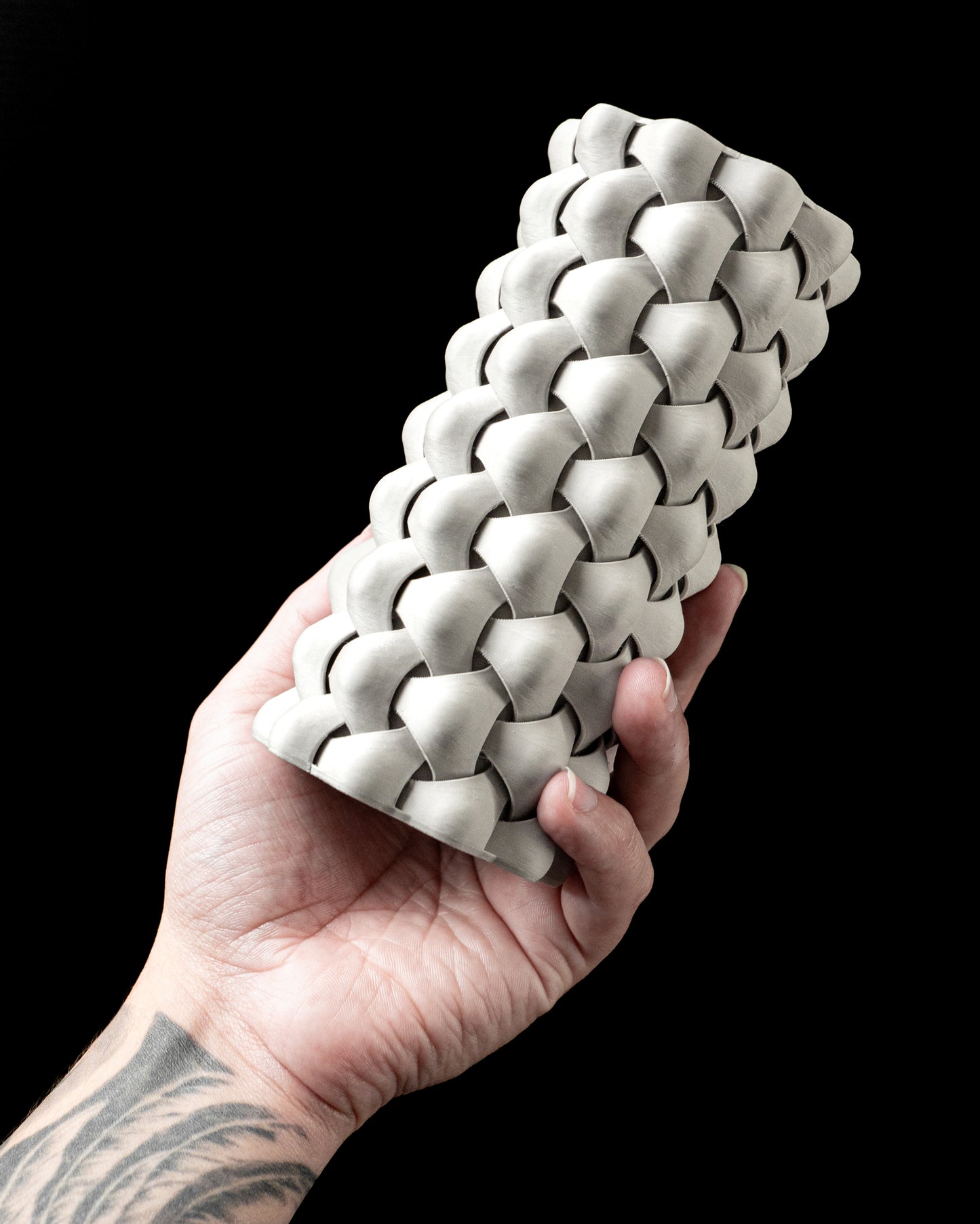 Tri-Weave Flower Vase