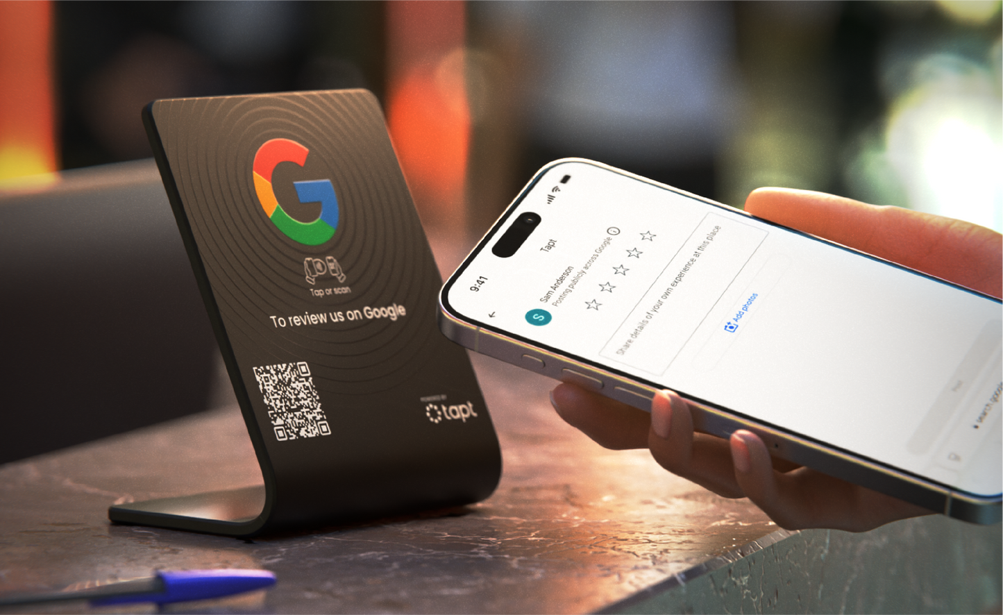 NFC Business Stand